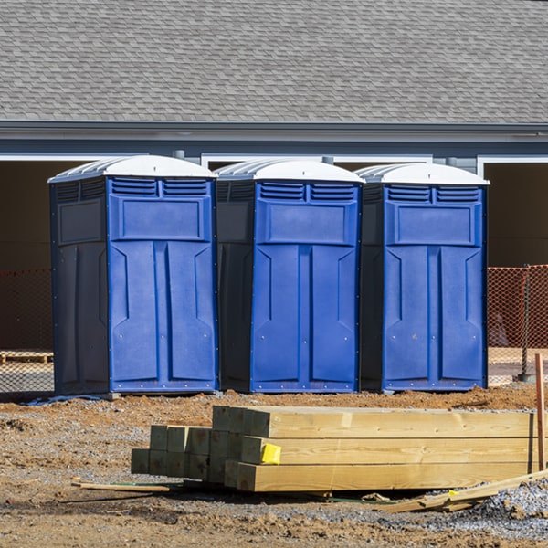 what is the cost difference between standard and deluxe portable restroom rentals in Shell Ridge CA